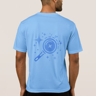 Camiseta Estrelas brilhantes, farol da Idade Digital Sem Li