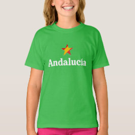 Camiseta Estrelas da Espanha - Andaluzia