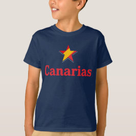 Camiseta Estrelas da Espanha – Canárias