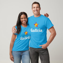 Camiseta Estrelas da Espanha - Galiza