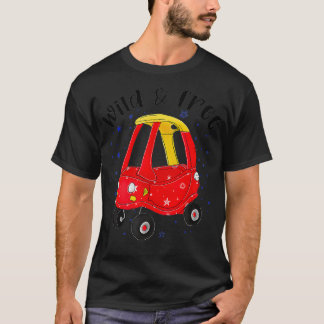 Camiseta Estrelas de Cozy Coupe Livres Selvagens Patriótica