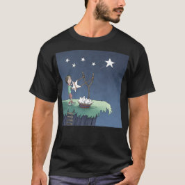 Camiseta Estrelas de disparo - Criando Desejos e Camisa-T