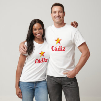 Camiseta Estrelas de Espanha - Cádiz