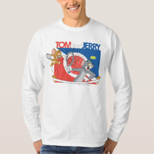 Camiseta Estrelas de tênis 4 de Tom e de Jerry