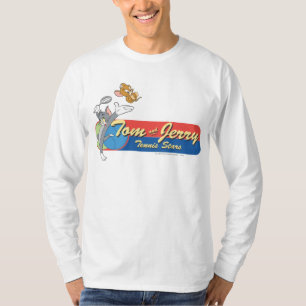 Camiseta Estrelas de tênis 6 de Tom e de Jerry