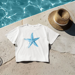 Camiseta Estrelas do mar, gráfico do mar