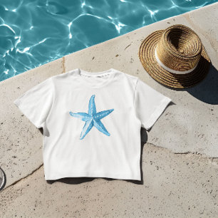Camiseta Estrelas do mar, gráfico do mar