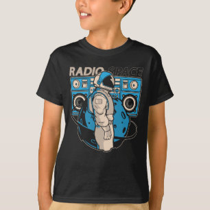 Camiseta Estrelas do Universo do Espaço de Rádio da Astrono