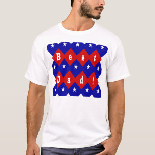 Camiseta Estrelas e Diamantes do Melhor Pai