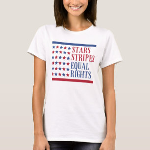 Camiseta Estrelas e direitos iguais T-Shirt