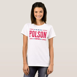 Camiseta Estrelas e faixas de POLSON MONTANA