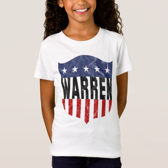 Camiseta Estrelas e faixas de WARREN (Frente)