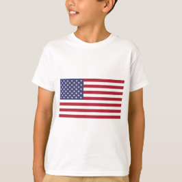 Camiseta Estrelas e faixas dos EUA