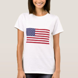 Camiseta Estrelas e faixas dos EUA