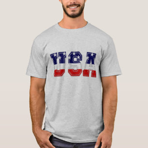Camiseta Estrelas e Listras Patrióticas EUA