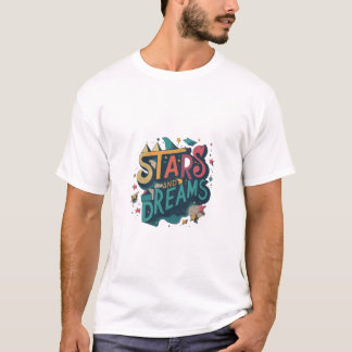 Camiseta Estrelas e Sonhos