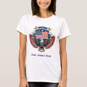 Camiseta "Estrelas e Stripes"