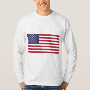 Camiseta Estrelas e Stripes dos EUA (Bandeira dos Estados U