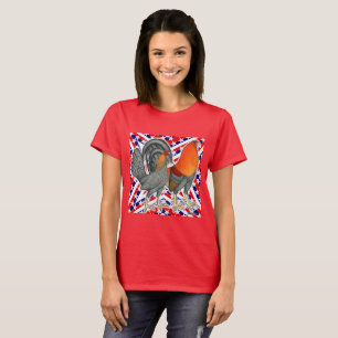 Camiseta Estrelas e Stripes Gamefowl