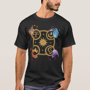 Camiseta Estrelas Elementares Estão Aqui