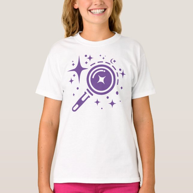 Camiseta Estrelas emblem Twinkle, farol da era digital (Frente)