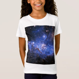 Camiseta Estrelas Embrionárias Azul de Queda