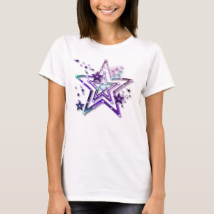 Camiseta Estrelas faiscantes