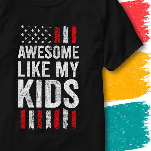 Camiseta Estrelas Listras da Bandeira Americana Incrível Co