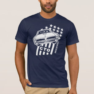 Camiseta Estrelas & listras de Pontiac GTO