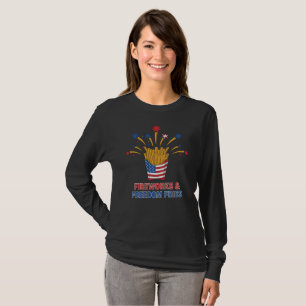 Camiseta Estrelas, Listras & Noites Crocantes Divertidas 4