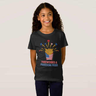Camiseta Estrelas, Listras & Noites Crocantes Divertido 4 d