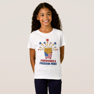 Camiseta Estrelas, Listras & Noites Crocantes Divertido 4 d