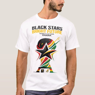 Camiseta Estrelas Negras Futuro Brilhante