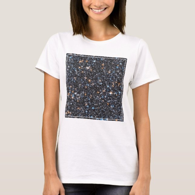 Camiseta Estrelas no Granja Galáctico da Via Látea. (Frente)
