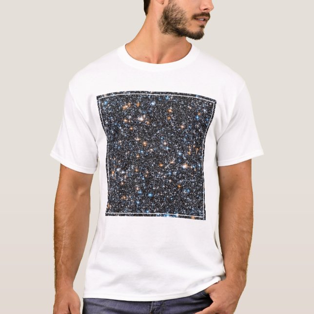 Camiseta Estrelas no Granja Galáctico da Via Látea. (Frente)