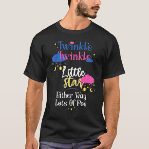 Camiseta Estrelas Pequenas Brilhantes De Qualquer Forma Mui