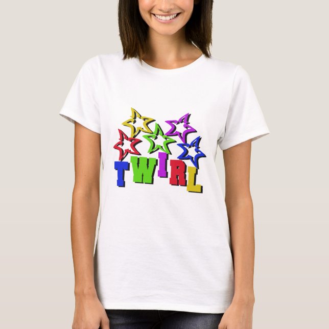 Camiseta Estrelas Twirl (Frente)