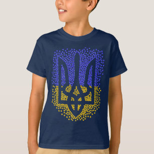 Camiseta Estrelas ucranianas de dispersão de trizub
