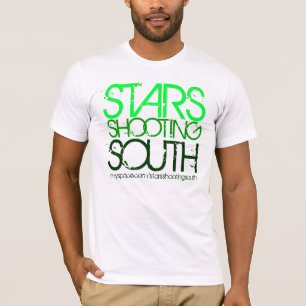 Camiseta Estrelas verdes que disparam no sul