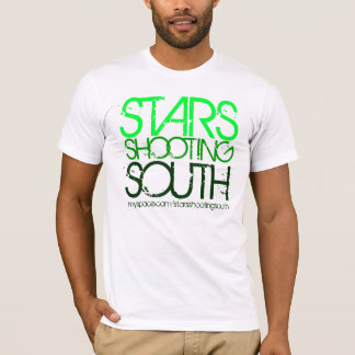 Camiseta Estrelas verdes que disparam no sul