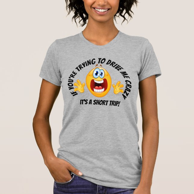 Camiseta ESTRESSADO! T-Shirt SMILE (Frente)