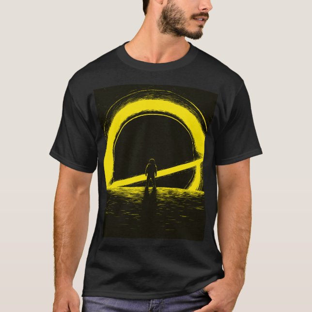 Camiseta Estressando Perto Do Blackhole (Frente)