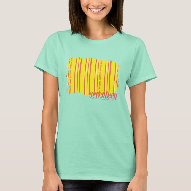 Camiseta Estrias Finas Amarelo 2 (Frente)