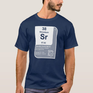 Camiseta Estrôncio (Sr)