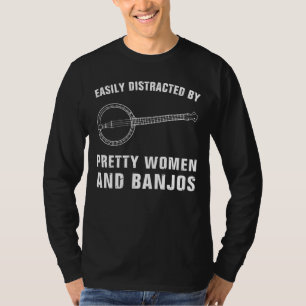 Camiseta Estrum e distrito - facilmente distraído pela Boni