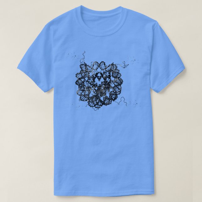 Camiseta Estrutura Cristalina de DNA 2 (Frente do Design)