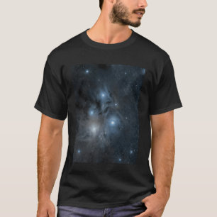 Camiseta Estrutura da Nebulosa de Reflexão no Espaço Intere