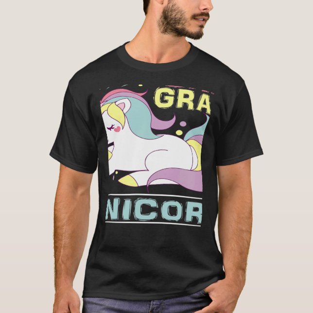Camiseta Estrutura de 3º Grau Unicorn de 3º Grau (Frente)