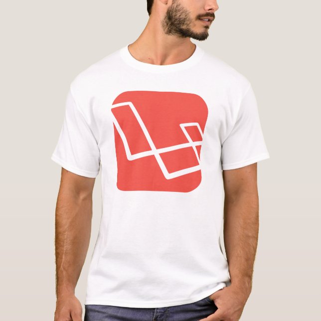 Camiseta Estrutura do PHP de Laravel (Frente)