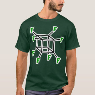 Camiseta Estrutura Molecular Perfluorocubane